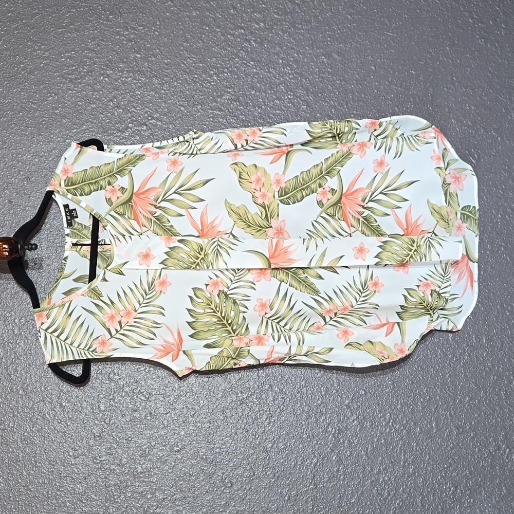 Iman Sleeveless Tropical Top